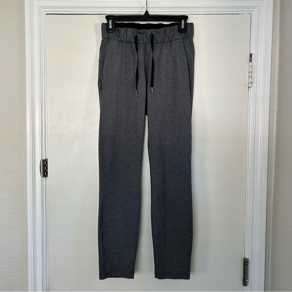 Lululemon On The Fly Pant Heathered Black 28in 2